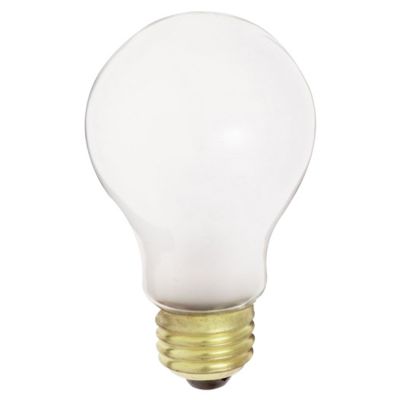 50W 12V A19 E26 Frosted Bulb by SATCO Lighting - Starlight Lighting USA and Canada
